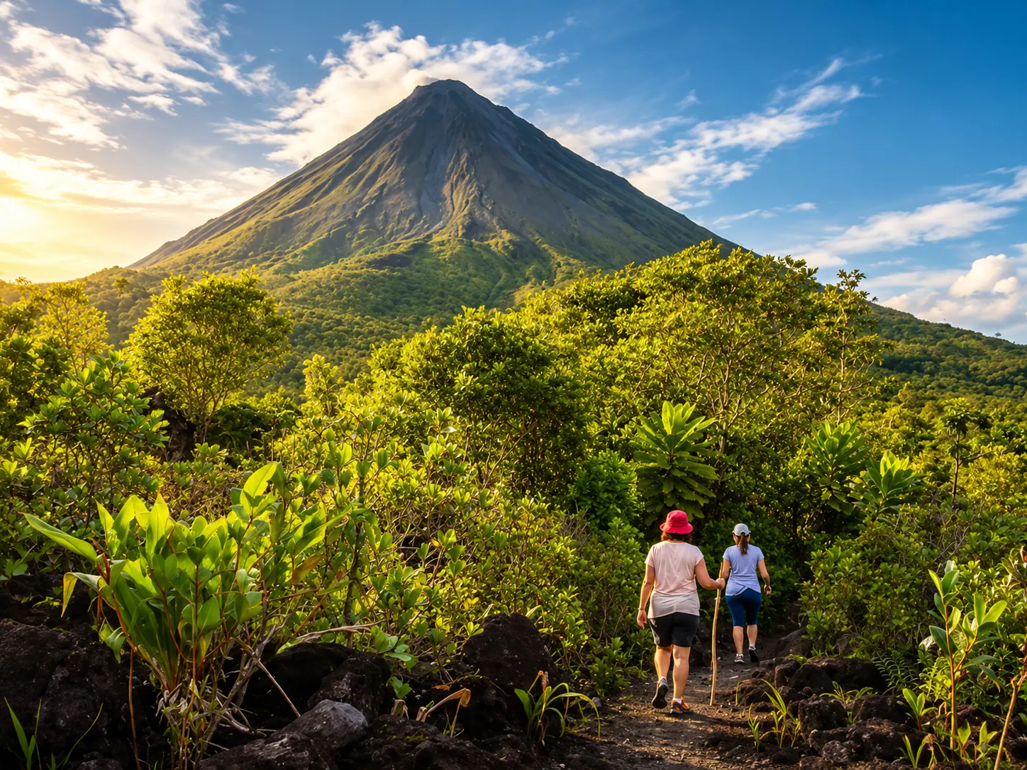 Arenal Volcano trail experience with Fortuna Experts
